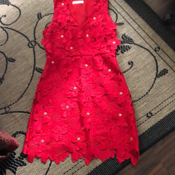 Michael Kors Red Dress - Picture 4 of 9